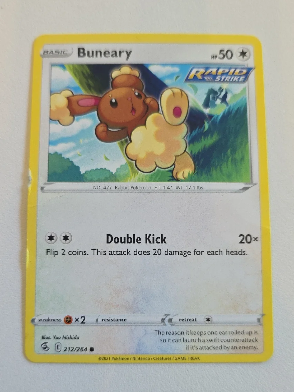 Pokemon Buneary And Buneary Holo Card Lot